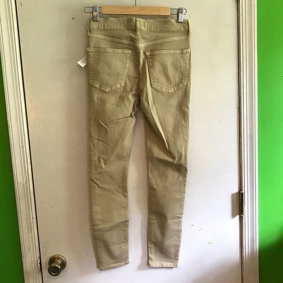 NWT $78 free people | Distressed | Khaki | Skinny Jeans - Picture 7 of 14